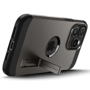 Протиударний чохол з підставкою Spigen Tough Armor (MagFit) Gunmetal для iPhone 15 Pro - Фото 3
