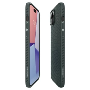 Захисний чохол Spigen Liquid Air Abyss Green для iPhone 15 - Фото 2