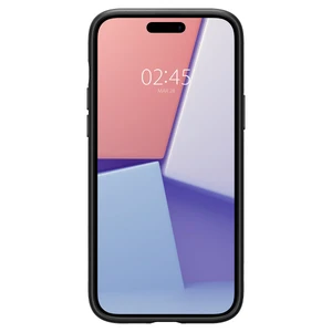 Защитный чехол Spigen Liquid Air Matte Black для iPhone 15 - Фото 7