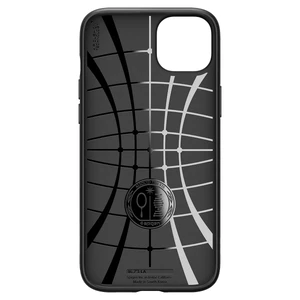 Защитный чехол Spigen Liquid Air Matte Black для iPhone 15 - Фото 8