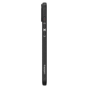 Защитный чехол Spigen Liquid Air Matte Black для iPhone 15 - Фото 9