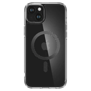 Прозорий чохол з MagSafe Spigen Ultra Hybrid (MagFit) Carbon Fiber для iPhone 15 - Фото 5
