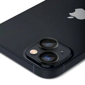 Захисне скло на камеру Spigen Optik Pro Black для iPhone 15 | 15 Plus | 14 | 14 Plus (2 шт.) - Фото 6