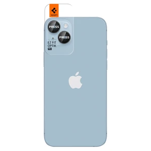Захисне скло на камеру Spigen Optik Pro Black для iPhone 15 | 15 Plus | 14 | 14 Plus (2 шт.) - Фото 4