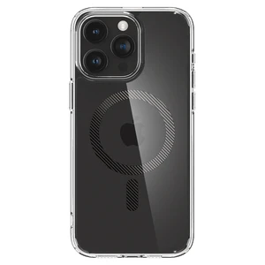 Прозрачный чехол с MagSafe Spigen Ultra Hybrid (MagFit) Carbon Fiber для iPhone 15 Pro Max - Фото 5