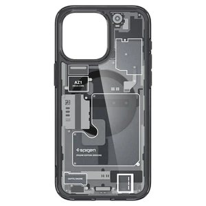Защитный чехол Spigen Ultra Hybrid Case (MagFit) Zero One Black для iPhone 15 Pro - Фото 6