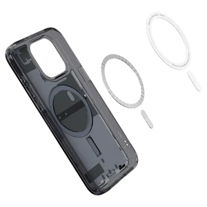 Защитный чехол Spigen Ultra Hybrid Case (MagFit) Zero One Black для iPhone 15 Pro - Фото 4