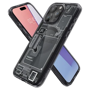 Защитный чехол Spigen Ultra Hybrid Case (MagFit) Zero One Black для iPhone 15 Pro - Фото 2