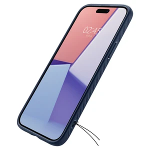 Захисний чохол Spigen Liquid Air Navy Blue для iPhone 15 Plus - Фото 5