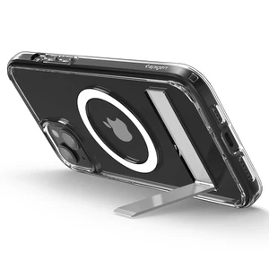 Прозрачный чехол с подставкой Spigen Ultra Hybrid S (MagFit) Crystal Clear для iPhone 15 Plus - Фото 4