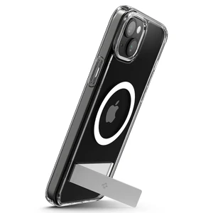 Прозрачный чехол с подставкой Spigen Ultra Hybrid S (MagFit) Crystal Clear для iPhone 15 Plus - Фото 2
