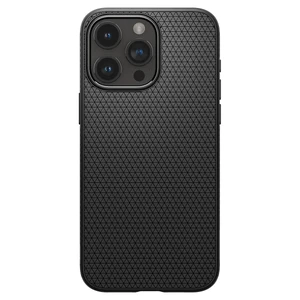 Защитный чехол Spigen Liquid Air Matte Black для iPhone 15 Pro - Фото 6