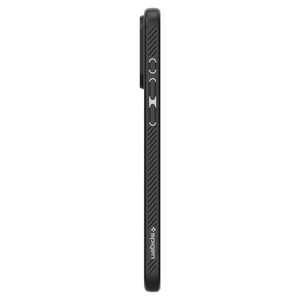 Защитный чехол Spigen Liquid Air Matte Black для iPhone 15 Pro - Фото 9