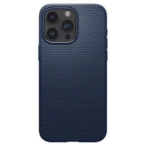 Защитный чехол Spigen Liquid Air Navy Blue для iPhone 15 Pro - Фото 6