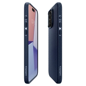 Защитный чехол Spigen Liquid Air Navy Blue для iPhone 15 Pro - Фото 2