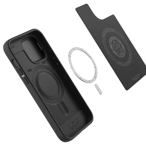 Защитный чехол Spigen Optik Armor MagFit Black для iPhone 14 Pro Max - Фото 10