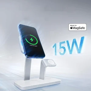 Док-станция 6-in-1 ESR GaN Charging Station с MagSafe + CryoBoost охлаждением 100W для iPhone | AirPods | Apple Watch + EU адаптер - Фото 5