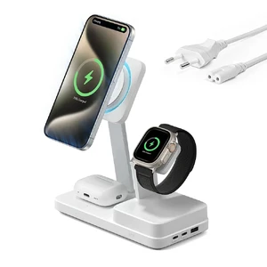 Док-станция 6-in-1 ESR GaN Charging Station с MagSafe + CryoBoost охлаждением 100W для iPhone | AirPods | Apple Watch + EU адаптер - Фото 2