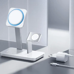 Док-станция 6-in-1 ESR GaN Charging Station с MagSafe + CryoBoost охлаждением 100W для iPhone | AirPods | Apple Watch + EU адаптер - Фото 4