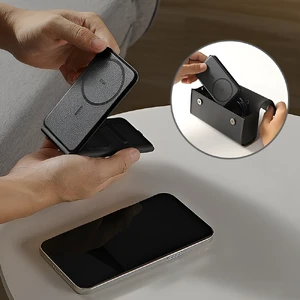 Портативная док-станция MagSafe ESR HaloLock 3-in-1 Travel Wireless Charging Set для iPhone AirPods | Apple Watch + EU адаптер - Фото 6