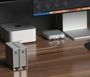 Хаб концентратор HyperDrive Thunderbolt 4 Power 4в1 із вбудованим джерелом живлення GaN для MacBook | iPad - Фото 4