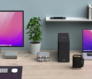 Хаб концентратор HyperDrive Thunderbolt 4 Power 4в1 із вбудованим джерелом живлення GaN для MacBook | iPad - Фото 5