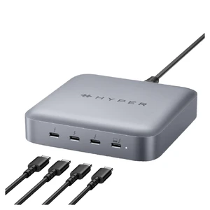 Хаб концентратор HyperDrive Thunderbolt 4 Power 4в1 із вбудованим джерелом живлення GaN для MacBook | iPad - Фото 7