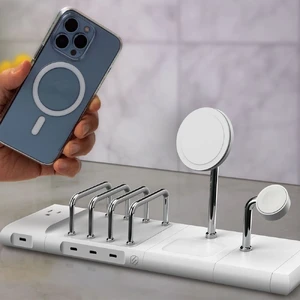 Док-станція Scosche BaseLynx 2.0 Vertical Charging Station для iPad | MacBook - Фото 4