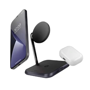 Док-станция MagSafe Zens 3-в-1 Magnetic Wireless Charger 15W для iPhone | AirPods | Apple Watch - Фото 2