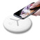 Быстрая беспроводная зарядка Floveme Dual Wireless Charging Pad 10W White для iPhone | Apple Watch - Фото 3