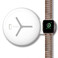Быстрая беспроводная зарядка Floveme Dual Wireless Charging Pad 10W White для iPhone | Apple Watch - Фото 4