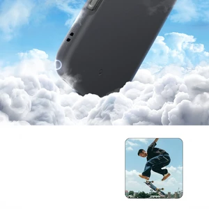 Черно-серый чехол Spigen Caseology Nano Pop Mag для iPhone 16 Pro - Фото 10
