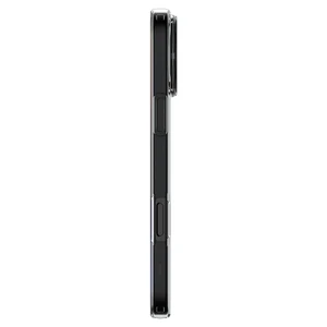 Прозоро-чорний чохол Spigen Crystal Flex для iPhone 16 Pro придимлений - Фото 4