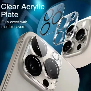 Захисне скло на камеру iLoungeMax Camera Protective Tempered Glass для iPhone 16 - Фото 4