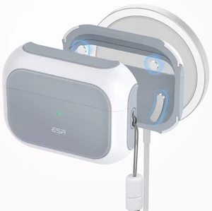 Захисний чохол ESR Orbit Hybrid Case HaloLock White для AirPods Pro 2 - Фото 3