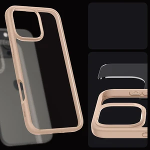 Прозорий рожевий чохол Spigen Ultra Hybrid для iPhone 16 Pro - Фото 5