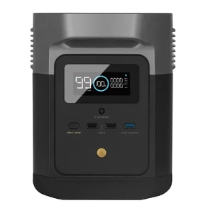 Портативна електростанція EcoFlow DELTA mini Portable Power Station Black 1400W  - Фото 1