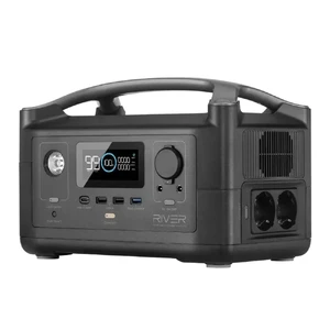 Зарядна станція EcoFlow RIVER Portable Power Station Black (600 — 1800W) - Фото 2