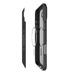 Чорний чохол Spigen Thin Fit Mag для iPhone 16 Plus MagSafe - Фото 9