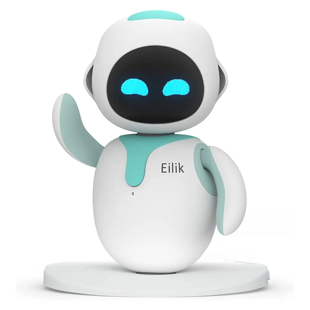 Розумний інтерактивний робот компаньйон EnegizeLab Eilik Robot домашній улюбленець (Blue)