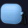 Силіконовий чохол, що світиться, з карабіном elago Silicone Hang Case Nightglow Blue для AirPods 3 - Фото 3