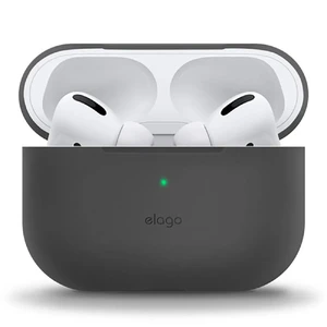 Силиконовый чехол Elago Original Case Dark Grey для AirPods Pro - Фото 2
