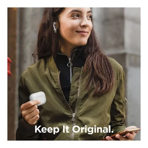 Светящийся чехол Elago Original Night Glow Blue для AirPods Pro - Фото 5