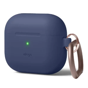 Cиликоновий чохол з карабіном elago Silicone Hang Case Jean Indigo для AirPods 3