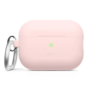 Cиликоновый чехол с карабином elago Silicone Hang Case Lovely Pink для AirPods Pro 2