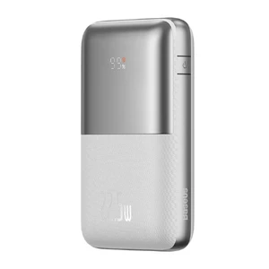 Повербанк Baseus Bipow Pro Digital Display Power Bank White 20000mAh 22.5W - Фото 2