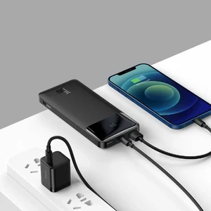 Повербанк Baseus Bipow Digital Display Power Bank Black 10000mAh 15W - Фото 11