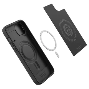 Защитный чехол Spigen OPTIK Armor Mag MagSafe Black для iPhone 14 Plus - Фото 5