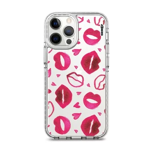 Чохол Casexy Lips and Hearts для iPhone 13 Pro Max  - Фото 1
