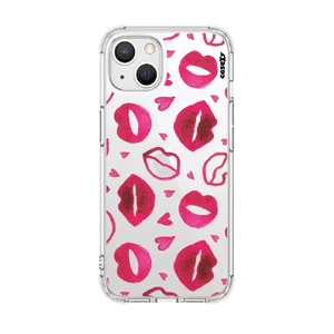 Чохол Casexy Lips and Hearts для iPhone 14 | 13  - Фото 1